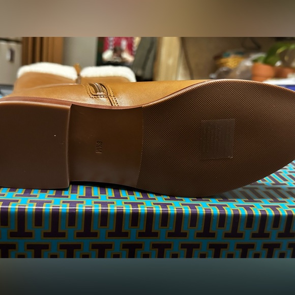 Brand New! Tory Burch Shearling Everly Boot Calf Leather/Shearling Size 8.5 - Picture 8 of 10